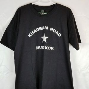 Men's Tee Khaosan Road Bangkok X-Large